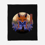Mysterious Fox-None-Fleece-Blanket-rmatix