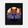 Mysterious Fox-None-Stretched-Canvas-rmatix