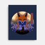 Mysterious Fox-None-Stretched-Canvas-rmatix