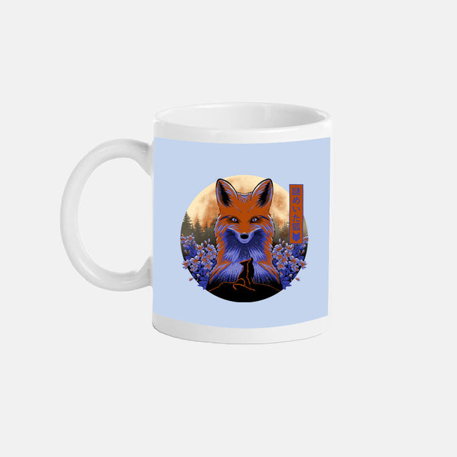 Mysterious Fox-None-Mug-Drinkware-rmatix