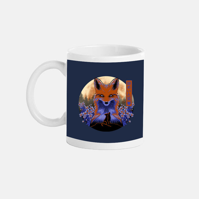 Mysterious Fox-None-Mug-Drinkware-rmatix