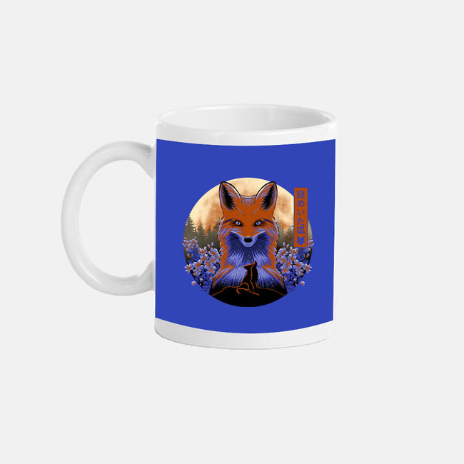 Mysterious Fox-None-Mug-Drinkware-rmatix