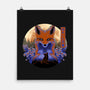 Mysterious Fox-None-Matte-Poster-rmatix