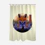 Mysterious Fox-None-Polyester-Shower Curtain-rmatix
