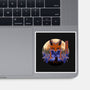 Mysterious Fox-None-Glossy-Sticker-rmatix