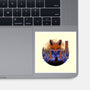 Mysterious Fox-None-Glossy-Sticker-rmatix