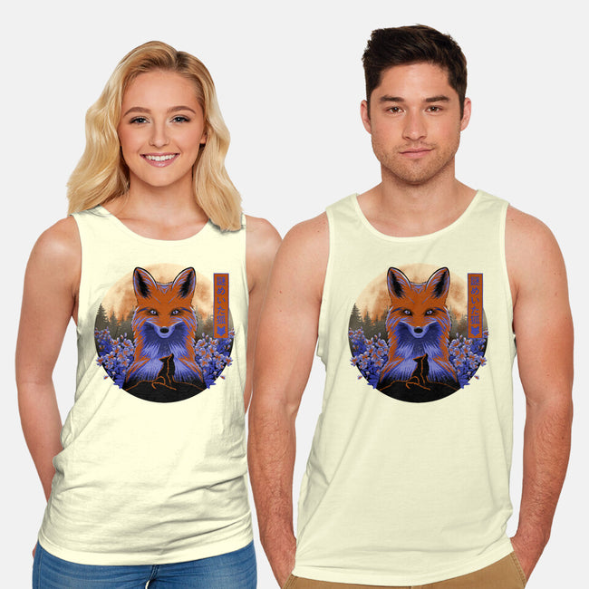 Mysterious Fox-Unisex-Basic-Tank-rmatix