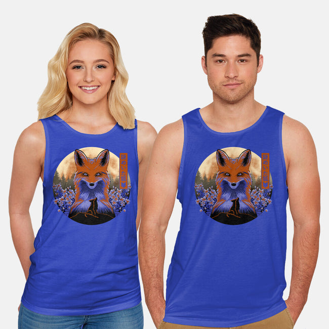 Mysterious Fox-Unisex-Basic-Tank-rmatix