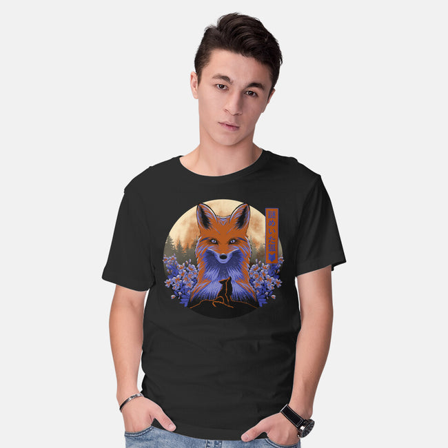 Mysterious Fox-Mens-Basic-Tee-rmatix