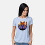 Mysterious Fox-Womens-Basic-Tee-rmatix
