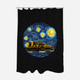 Starry Future-None-Polyester-Shower Curtain-rmatix