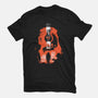 Take On Me TLOU-Womens-Basic-Tee-rocketman_art