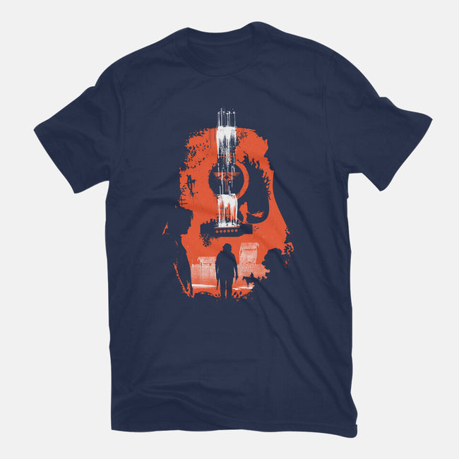 Take On Me TLOU-Unisex-Basic-Tee-rocketman_art