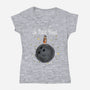 Le Petit Fred-Womens-V-Neck-Tee-Barbadifuoco