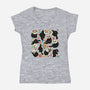 Catlaveras-Womens-V-Neck-Tee-Freecheese