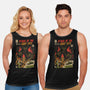 Attack Of The Giant Cats-Unisex-Basic-Tank-Eoli Studio