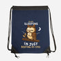 Just Resting My Eyes-None-Drawstring-Bag-Vallina84