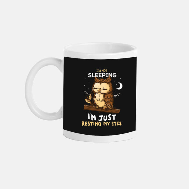 Just Resting My Eyes-None-Mug-Drinkware-Vallina84
