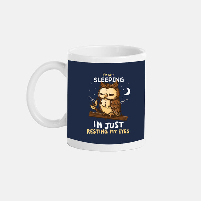 Just Resting My Eyes-None-Mug-Drinkware-Vallina84