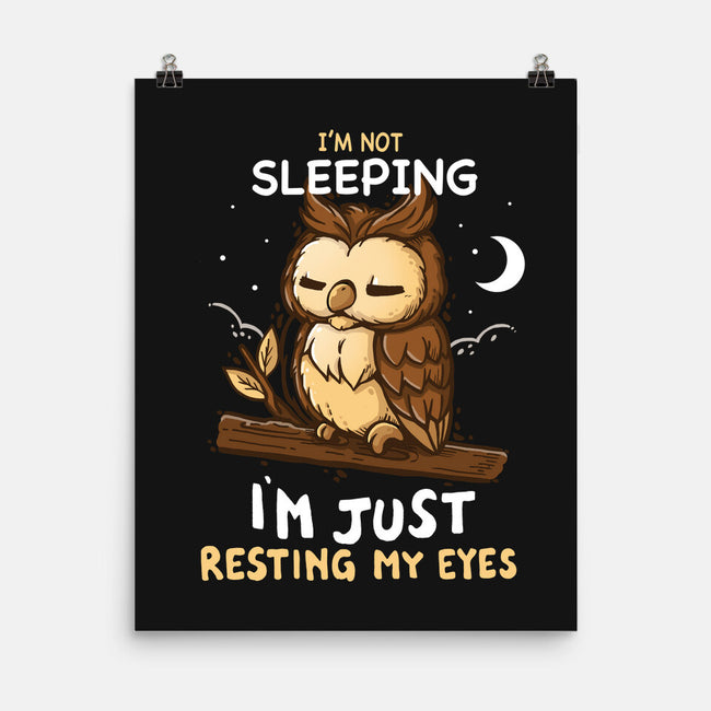 Just Resting My Eyes-None-Matte-Poster-Vallina84