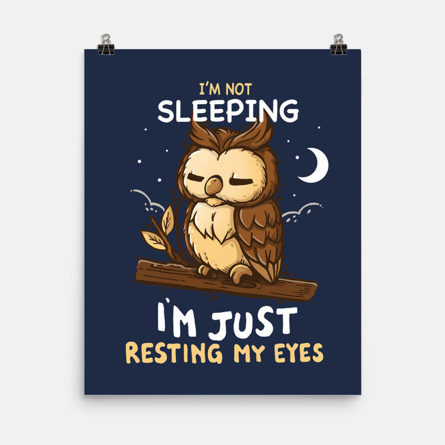 Just Resting My Eyes-None-Matte-Poster-Vallina84