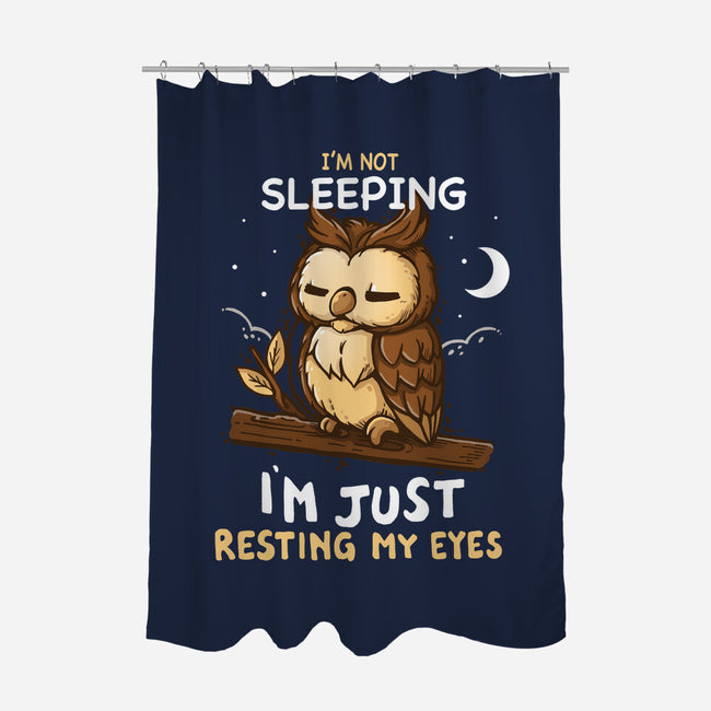 Just Resting My Eyes-None-Polyester-Shower Curtain-Vallina84