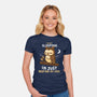 Just Resting My Eyes-Womens-Fitted-Tee-Vallina84