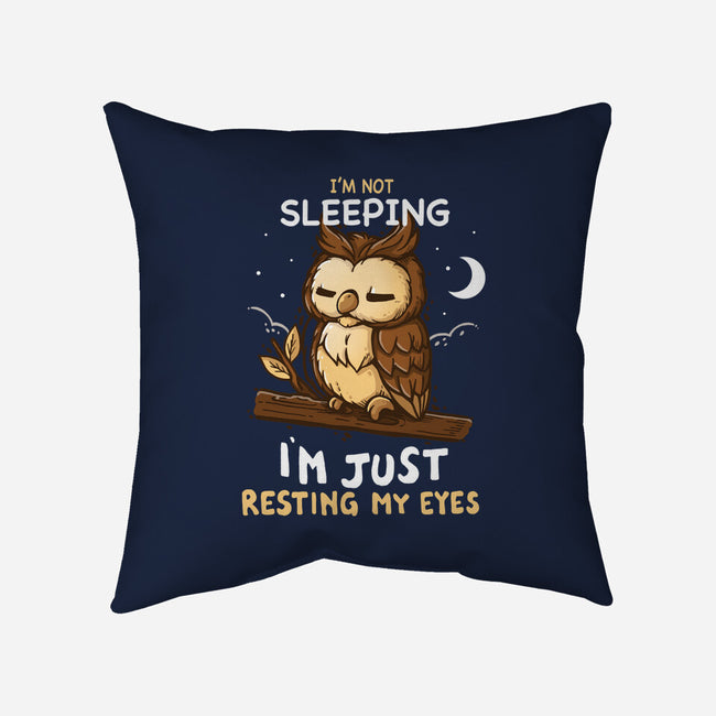 Just Resting My Eyes-None-Removable Cover w Insert-Throw Pillow-Vallina84