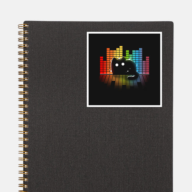 Equalizer Cat-None-Glossy-Sticker-Vallina84