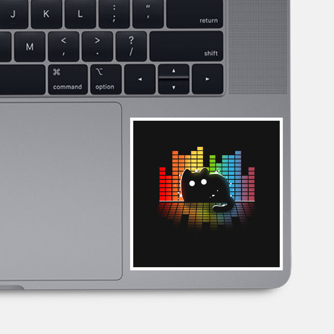 Equalizer Cat-None-Glossy-Sticker-Vallina84