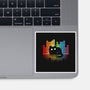 Equalizer Cat-None-Glossy-Sticker-Vallina84