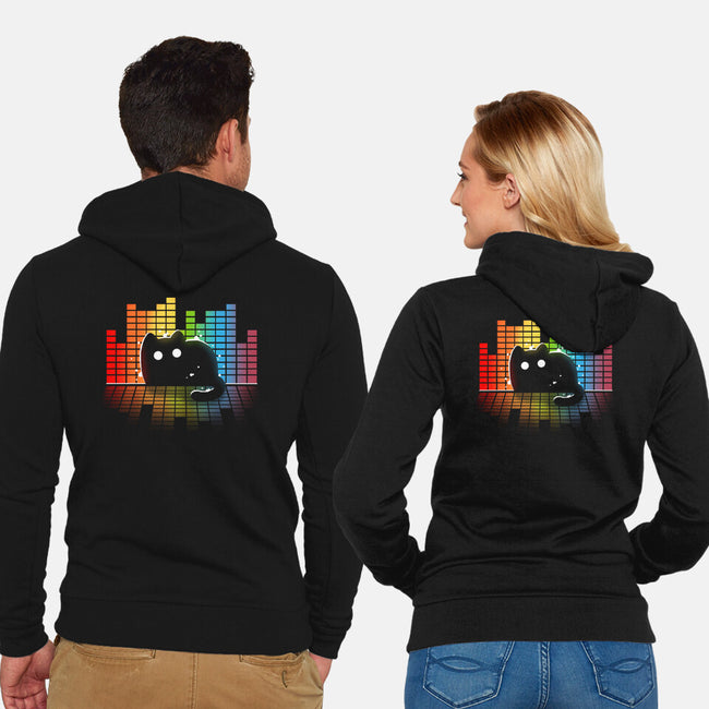 Equalizer Cat-Unisex-Zip-Up-Sweatshirt-Vallina84