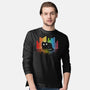Equalizer Cat-Mens-Long Sleeved-Tee-Vallina84