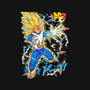 Vegeta Super Saiyan Three-Baby-Basic-Onesie-sarudrawss