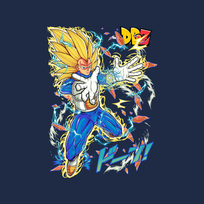 Vegeta Super Saiyan Three-None-Glossy-Sticker-sarudrawss