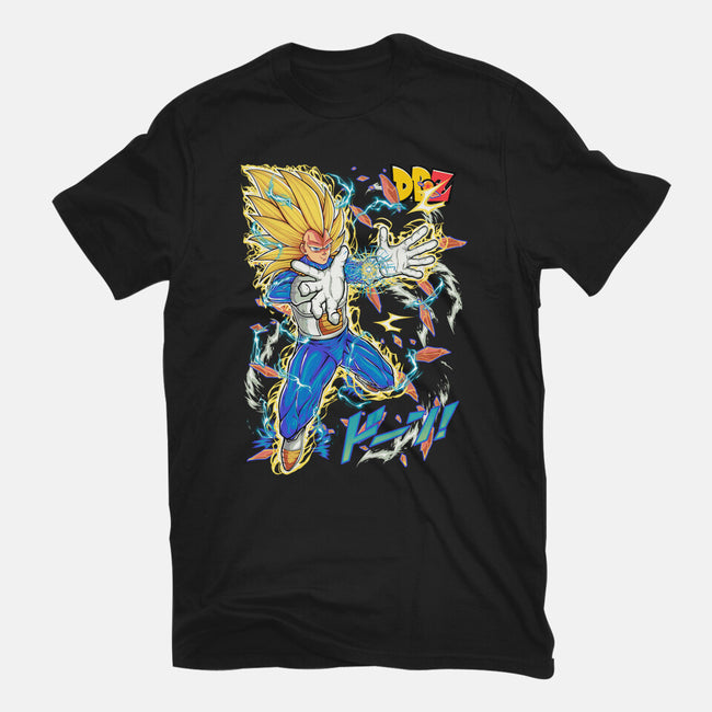 Vegeta Super Saiyan Three-Youth-Basic-Tee-sarudrawss