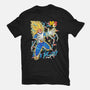 Vegeta Super Saiyan Three-Womens-Basic-Tee-sarudrawss