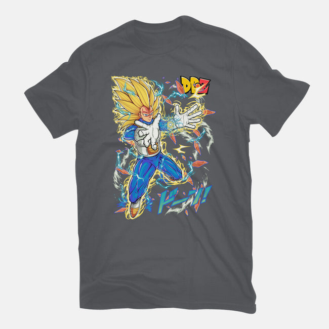 Vegeta Super Saiyan Three-Womens-Basic-Tee-sarudrawss