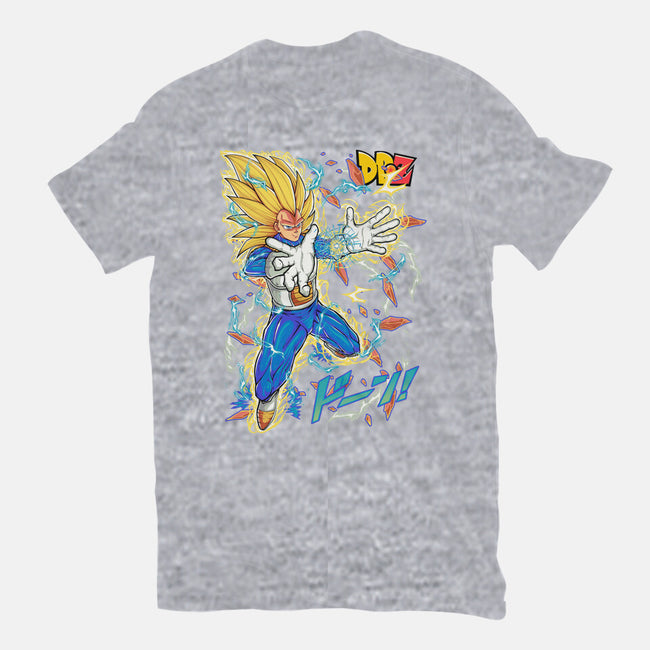 Vegeta Super Saiyan Three-Unisex-Basic-Tee-sarudrawss