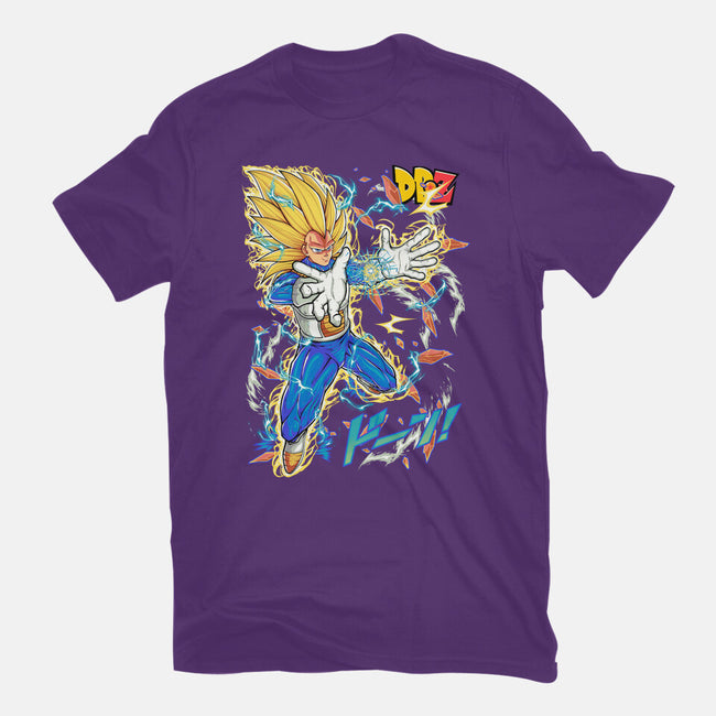 Vegeta Super Saiyan Three-Youth-Basic-Tee-sarudrawss