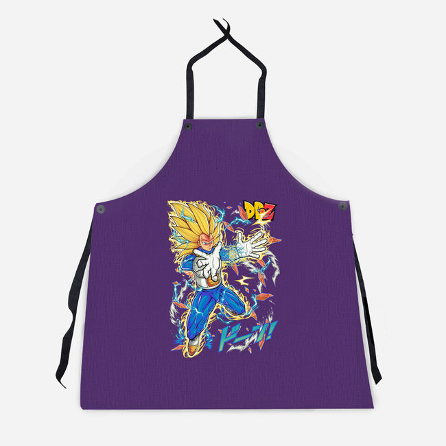 Vegeta Super Saiyan Three-Unisex-Kitchen-Apron-sarudrawss