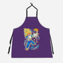 Vegeta Super Saiyan Three-Unisex-Kitchen-Apron-sarudrawss
