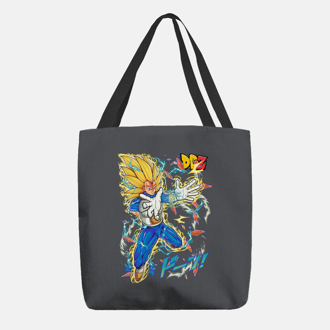 Vegeta Super Saiyan Three-None-Basic Tote-Bag-sarudrawss