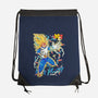 Vegeta Super Saiyan Three-None-Drawstring-Bag-sarudrawss
