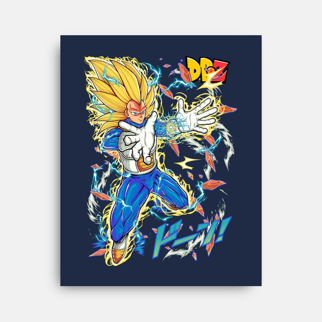 Vegeta Super Saiyan Three-None-Stretched-Canvas-sarudrawss