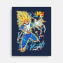 Vegeta Super Saiyan Three-None-Stretched-Canvas-sarudrawss
