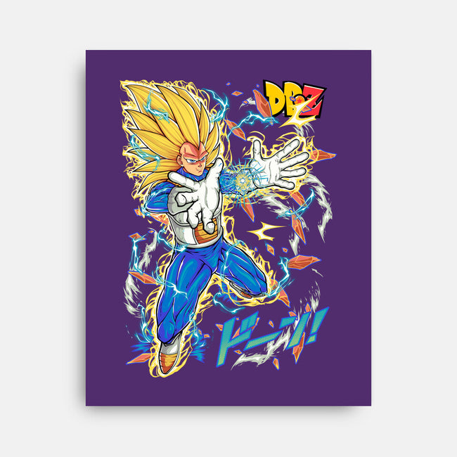 Vegeta Super Saiyan Three-None-Stretched-Canvas-sarudrawss