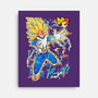 Vegeta Super Saiyan Three-None-Stretched-Canvas-sarudrawss