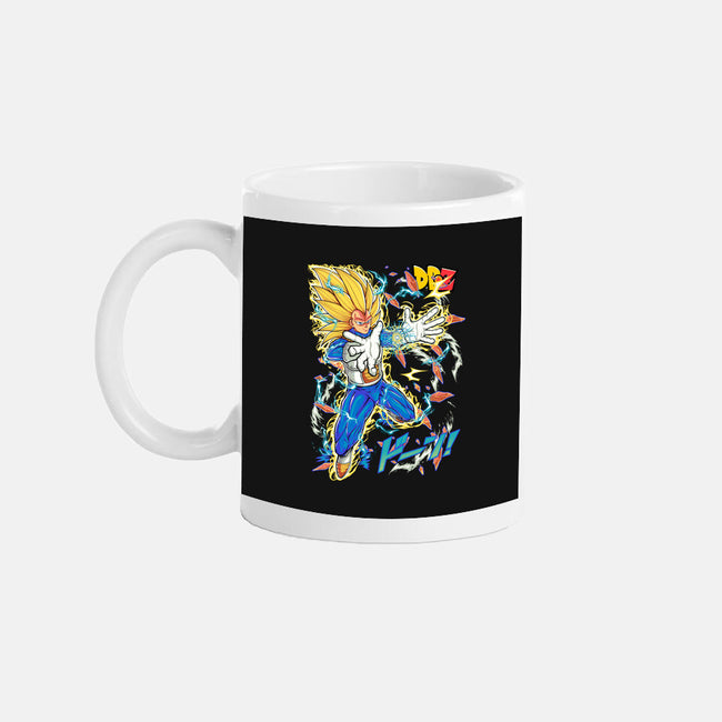 Vegeta Super Saiyan Three-None-Mug-Drinkware-sarudrawss
