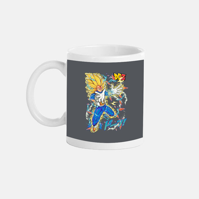 Vegeta Super Saiyan Three-None-Mug-Drinkware-sarudrawss